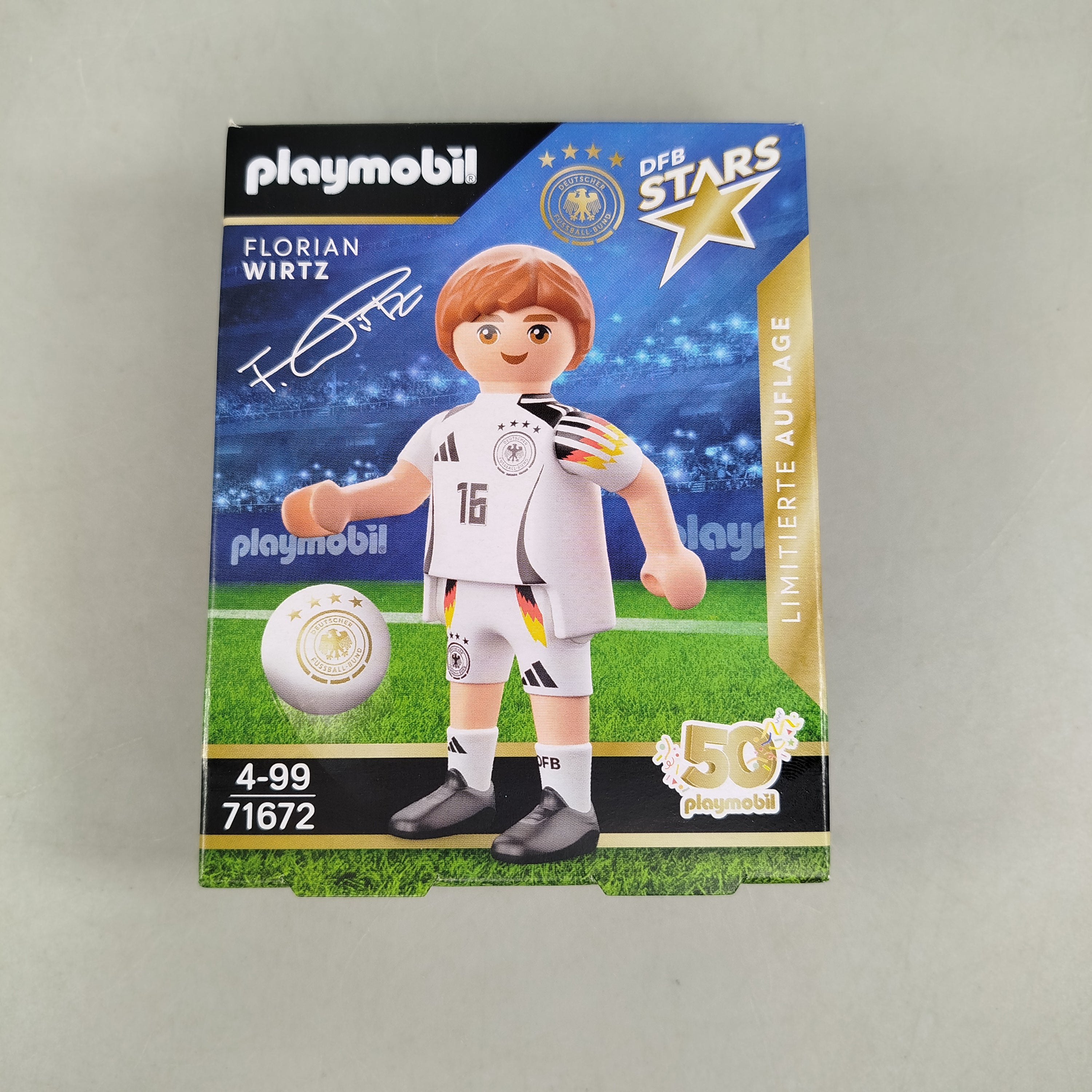 Playmobil Figur DFB Stars Florian Wirtz 71672, neu, ab 6 Jahre